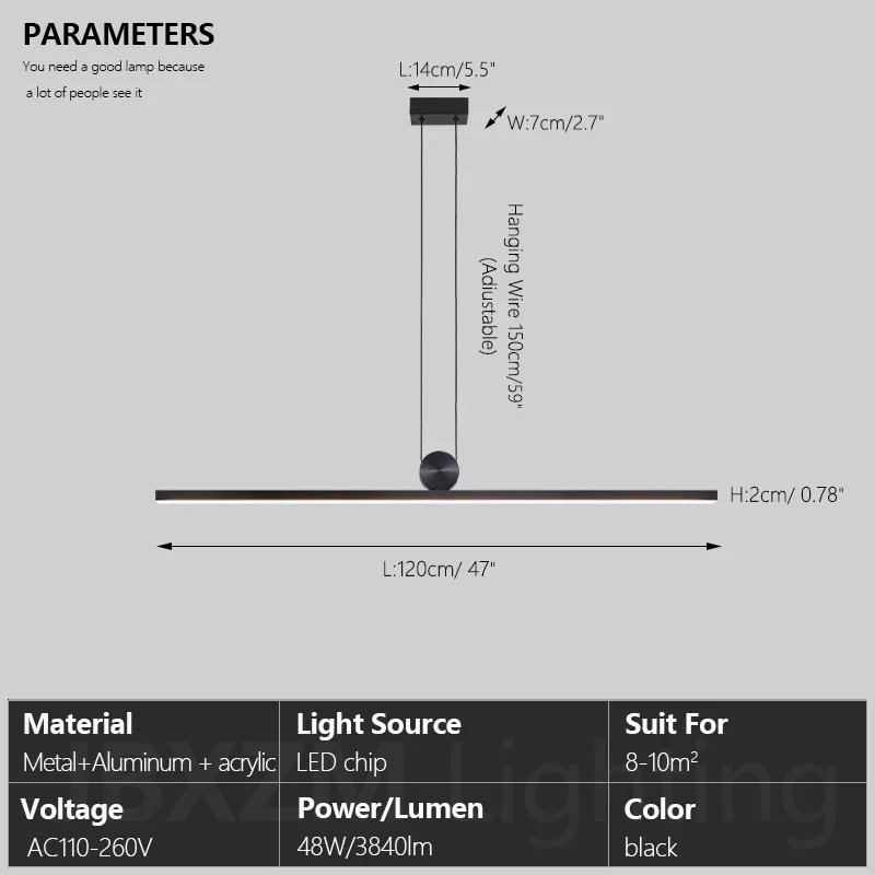 

JBXZM подвесные светильники для кухни теплый белый