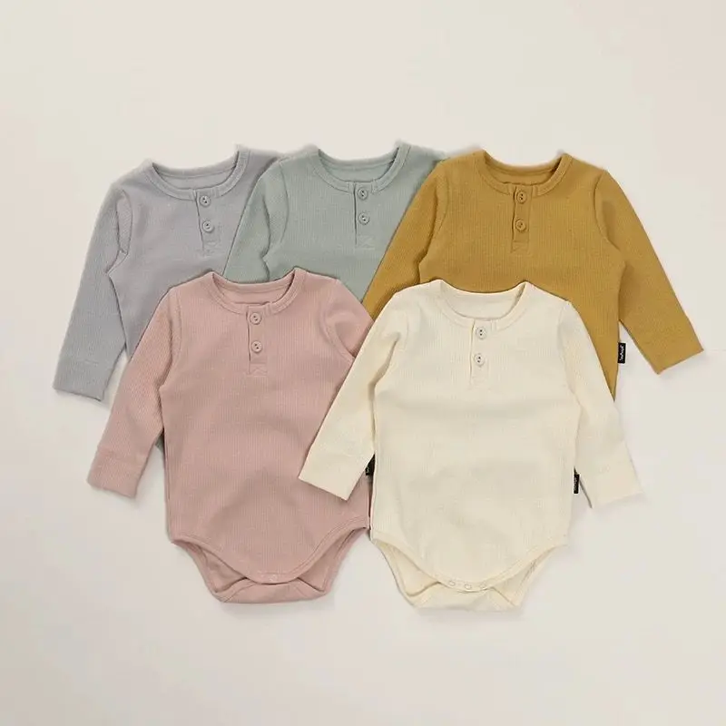

Autumn Baby Boy&Girl Jumpsuit Newborn Stripe Crawling Long-Sleeve Baby Bodysuit Cotton Infant Crawling Clothes