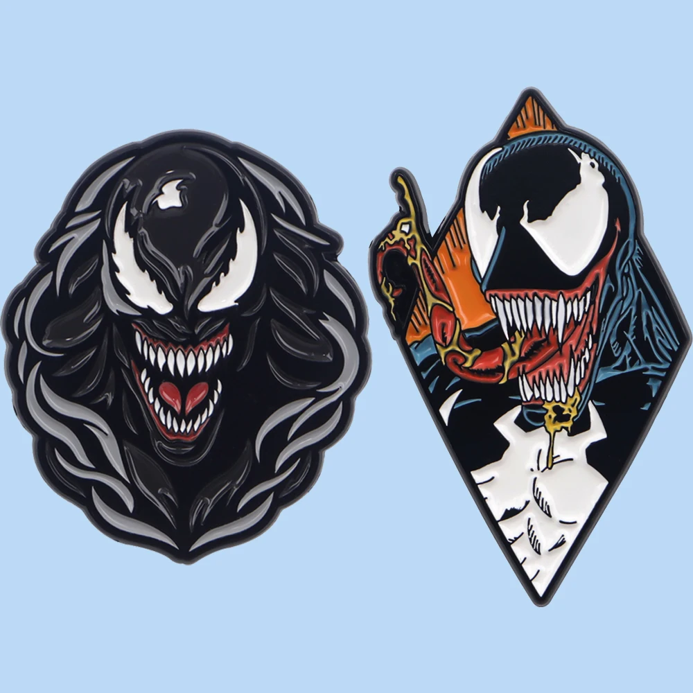 Эмалированная брошь с изображением антигероя для одежды портфеля значки на