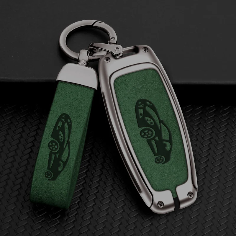 

Metal Car Remote Key Cover Case Shell For Audi A3 A4 B9 A6 C8 A7 S7 4K A8 D5 S8 Q7 Q8 SQ8 E-tron Protected Shell Key Accessories
