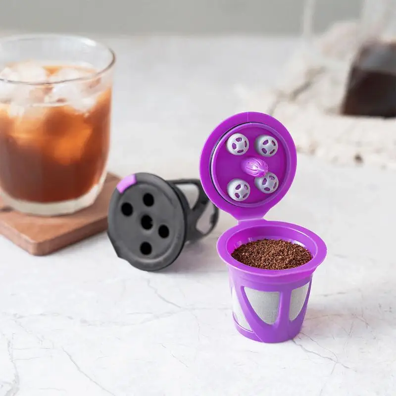 

Reusable Coffee Filter Basket Cup Stainless Mesh Refillable Coffee Filter Replacement Coffee Filter Reusable K Cups For Coffee
