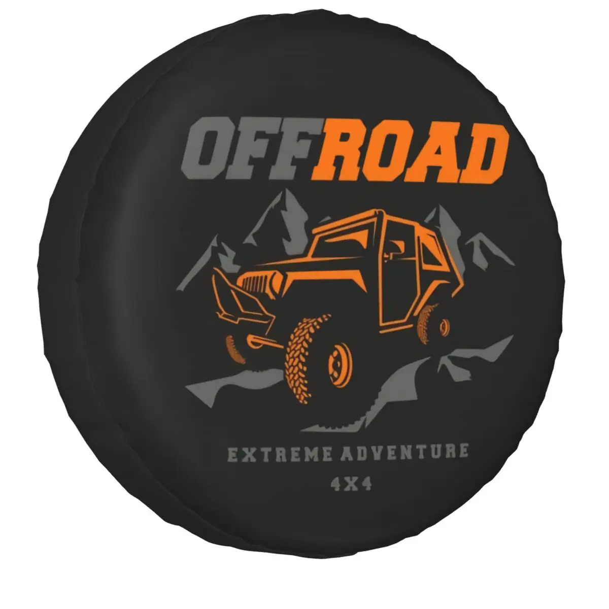 

Изготовленный на заказ чехол для запасного колеса 4X4 Off Road Extreme Adventure, универсальный для прицепа Hummer, индивидуальная защита для шин 14 дюймов, 15 дюймов, 16 дюймов, 17 дюймов