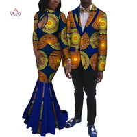 new lovers womens mens african clothing two sets matching couples african clothes long sleeve summer wedding dress 6xl wyq250