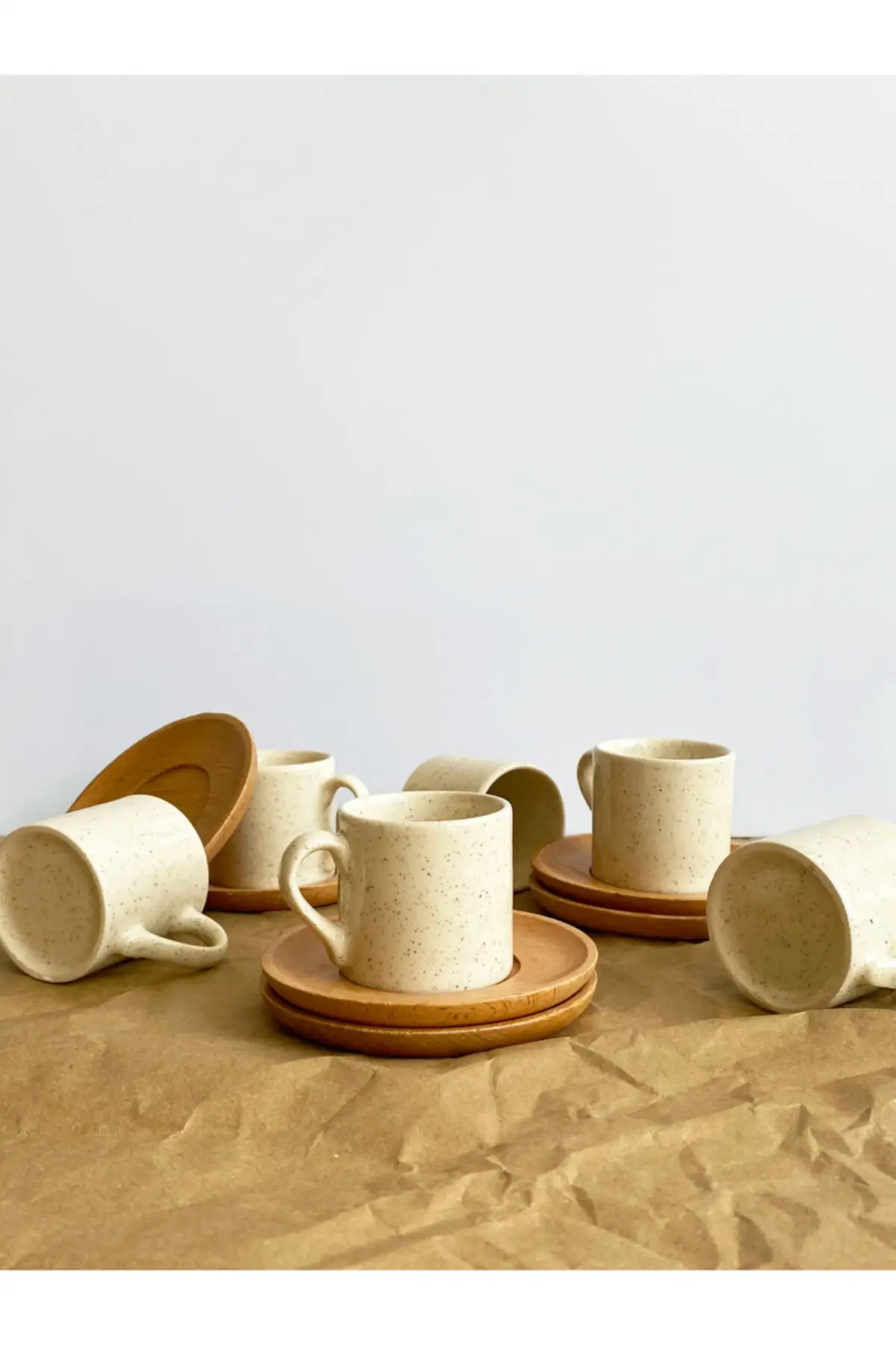 

Семейный крем, Набор чашек 6 дюймов, кофейные чашки, чайная и презентационная посуда и кухонная домашняя мебель