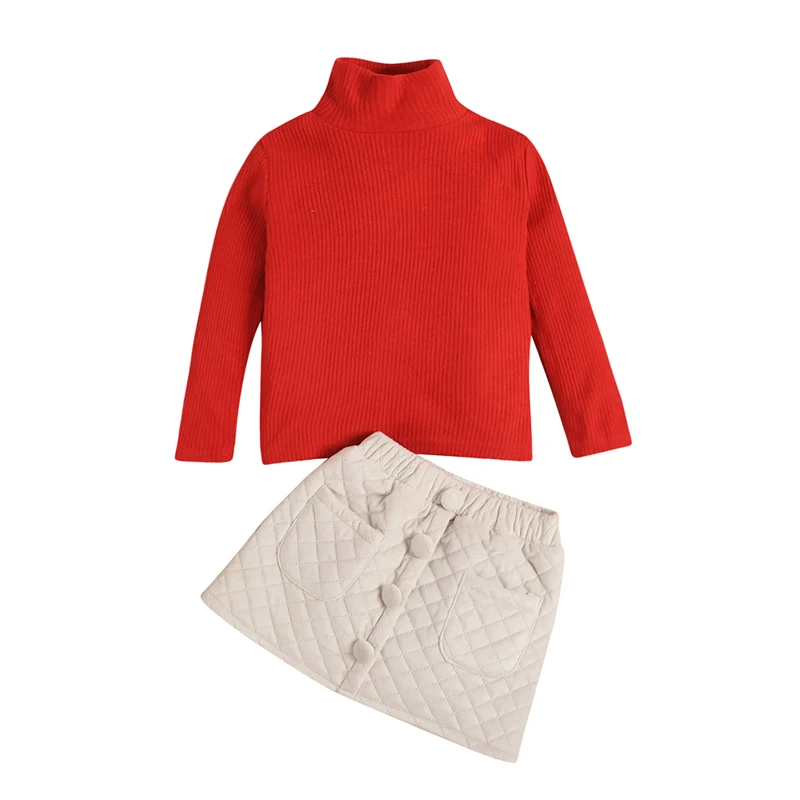 

2 шт., однотонные Топы с длинным рукавом и высоким воротником и пуговицами