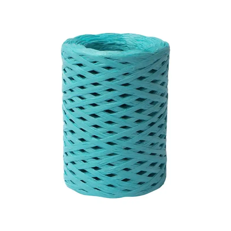 

Raffia Yarn For Crochet 492ft Paper Raffia Ribbon Packing Paper Twine Ribbon Craft Ribbon For Crochet Weaving Crafts Gift Wrappi