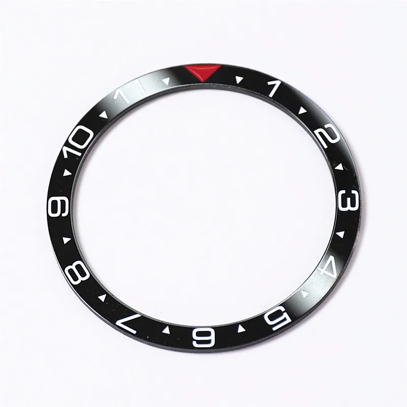 High Quality Sub Gmt Style For Skx013 Ceramic Bezel Insert Watch Modified Od33.7mm Id28.2mm Scale Ring Insert Watch Parts