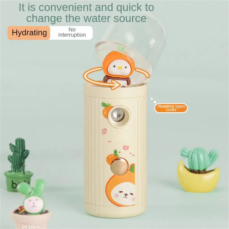 

Humidifier Portable Fan Handheld Water Replenishing Spray Fan Easy To Operate Water Replenishment Is Uninterrupted Air Purifier