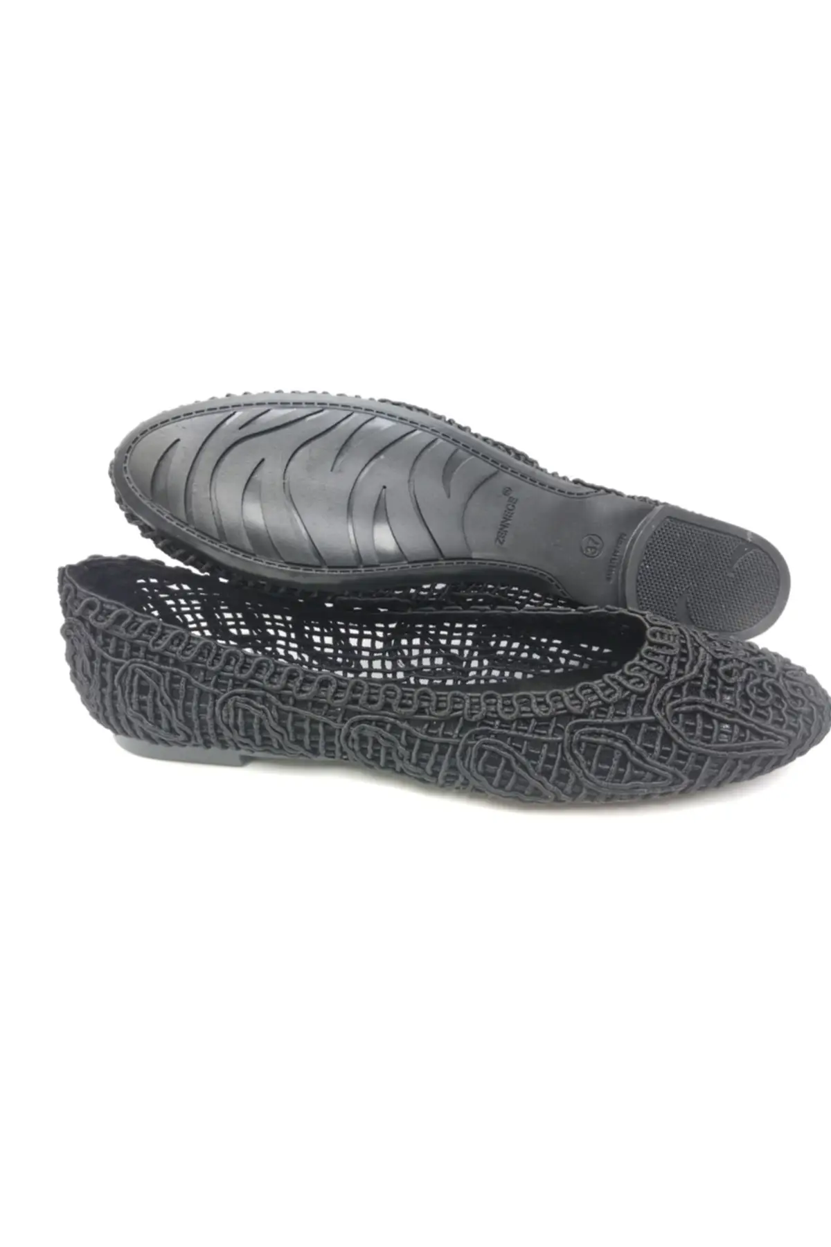 

Женские туфли на плоской подошве, сетчатая вязаная стильная домашняя модная обувь на плоской подошве для женщин, Повседневная элегантная Л...