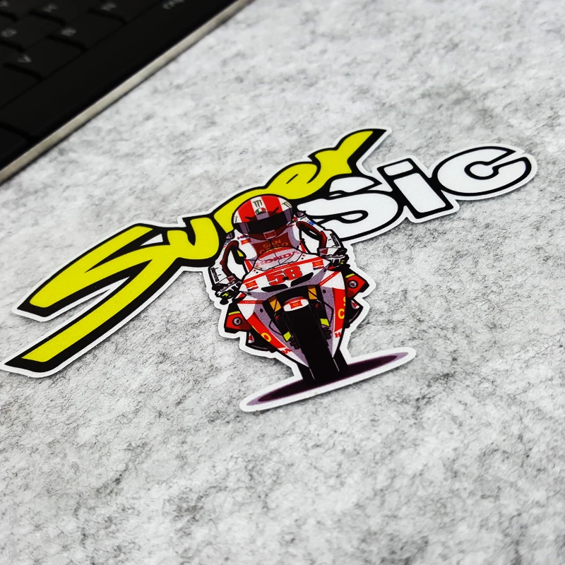 

Памятные водонепроницаемые наклейки G312 MOTO GP Racer Marco Simoncelli