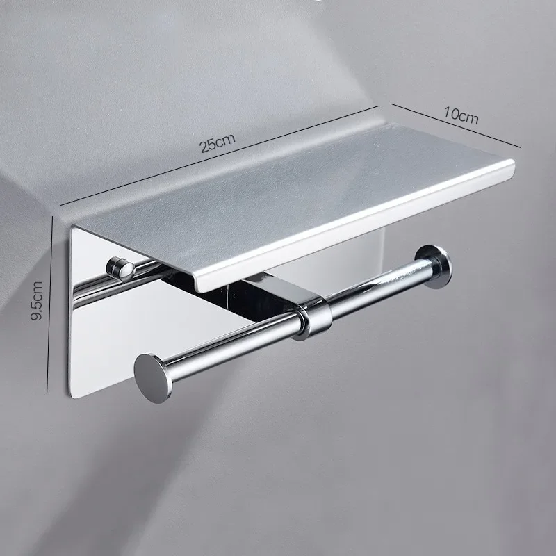 Современный серый туалетный рулон с встроенным отделением для ванной комнаты