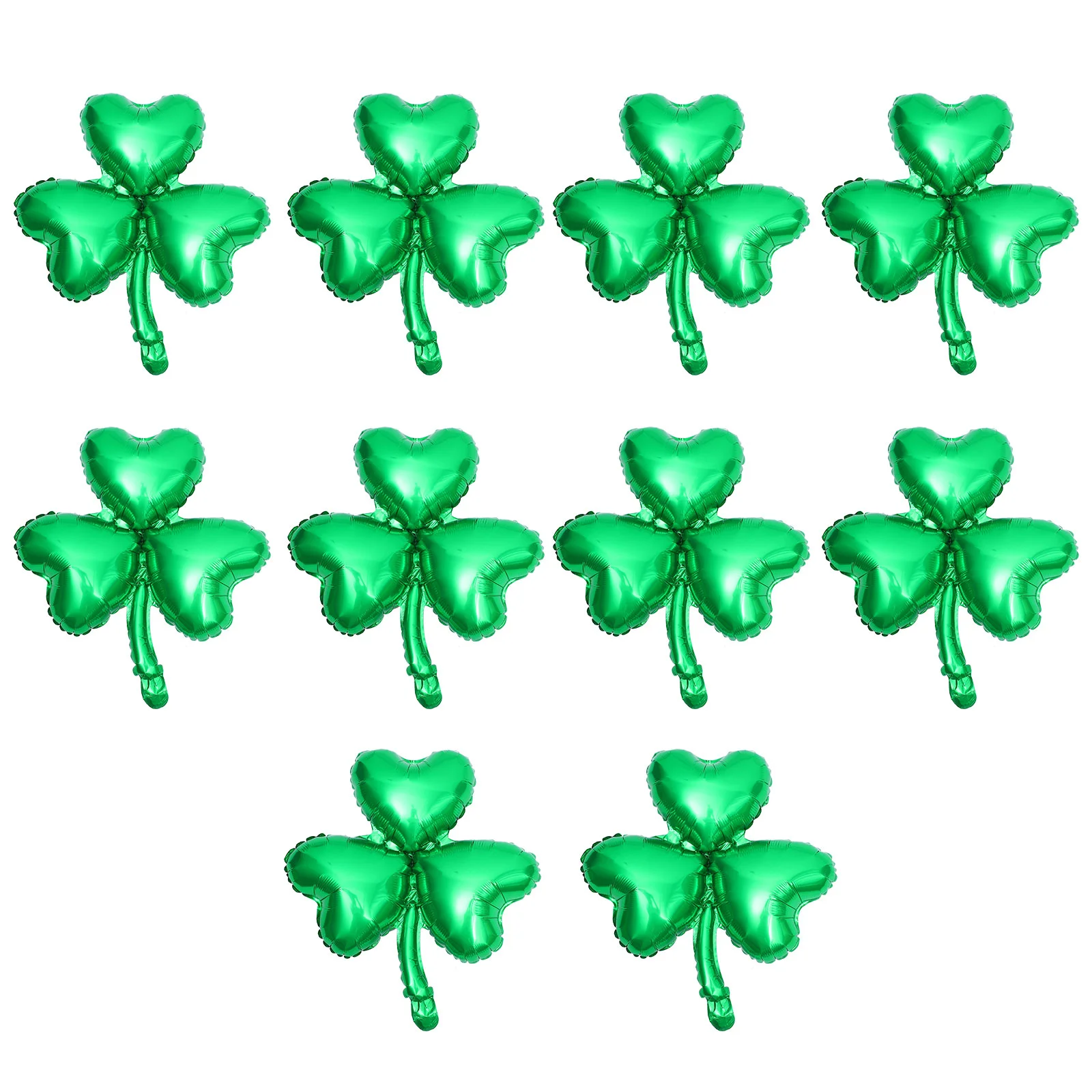 

10Pcs Bridal Shower Balloon Set Birthday Baby Shower Balloon Balloon Banner Garland Shamrock Balloons Anniversary Balloon