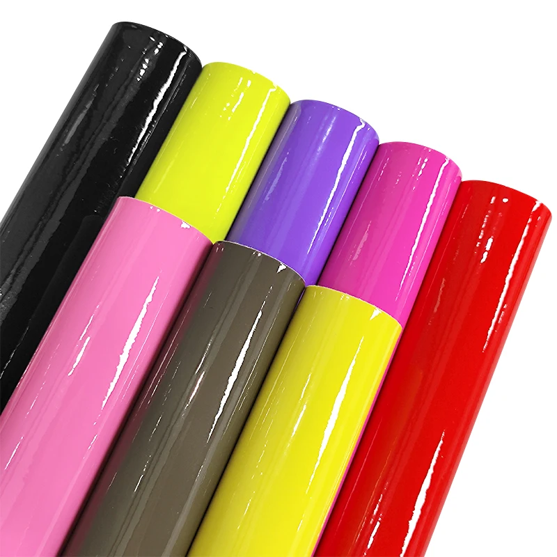

Mirror Soft PU Artificial Leather Macaron Color, Used for Making DIY Makeup Bag/mobile Phone Case/Suitcase Material 30*135cm