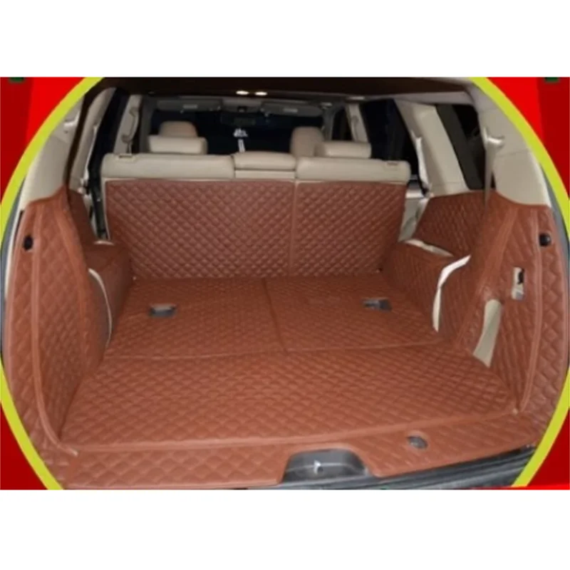 

Good quality! Special car trunk mats for KIA Mohave 7 seats 2017-2008 waterproof cargo liner mats boot carpets,Free shipping