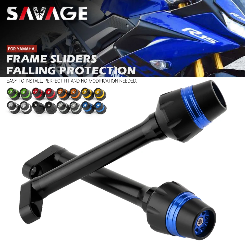 

Frame Slider Crash Protector For YAMAHA YZF R15 V3 2018 2019 2020 YZFR15 Motorcycle Accessories Bobbins Falling Protection