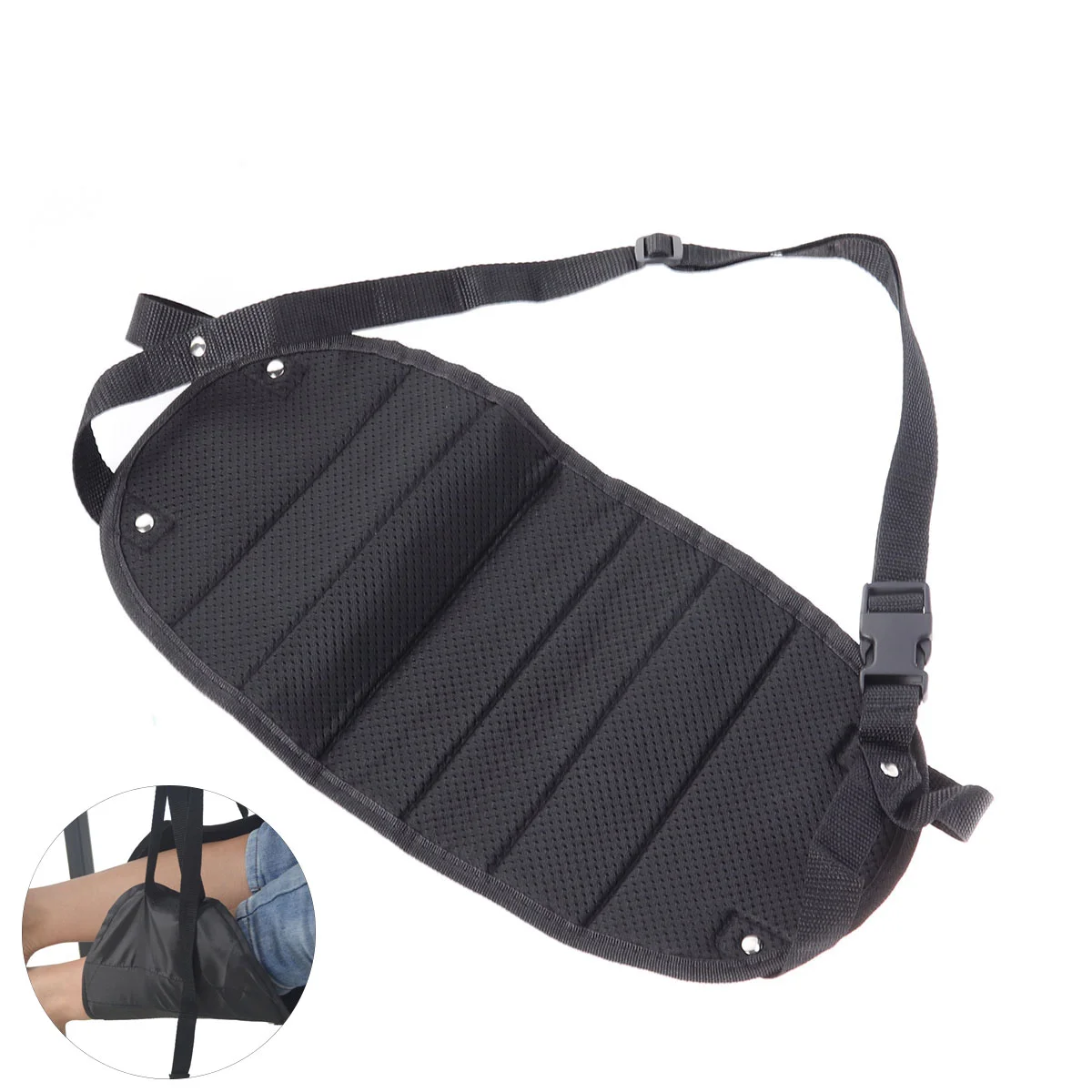 

1pc Footrest Adjustable Comfortable Eco-friendly Holder for Home Bus Train