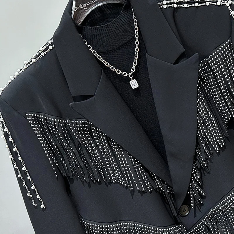 PFHQ корейский модный дизайн с металлической цепочкой мужской повседневный