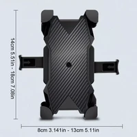 bniversal bike motorcycle scooter handlebar mobile phone holder suitable for 4 7 6 9 inch smart phone