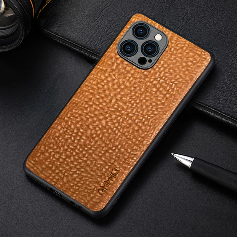 2022 кожаный чехол для Apple Iphone 11 12 13 Pro MAX чехол-бампер из ТПУ Mini max | Мобильные