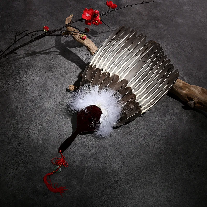 

Outdoor tourism souvenir crafts stage performance props window decoration Zhuge Kongming feather fan