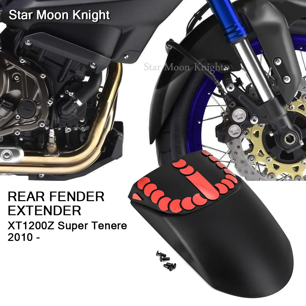 

For Yamaha XTZ1200 XTZ 1200 XT1200Z Super Tenere 2010 - Motorcycle Fender Extender Front Splash Mudguard Mud Guard Extension