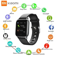 hot xiaomi s50 smartwatch mens ladies sports heart rate health blood pressure thermometer step waterproof watch smart wristband