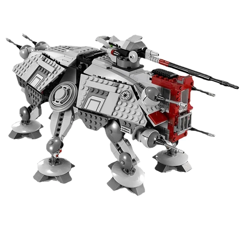 

Movie Series Space War Scene Weapon At-Te DIY Building Block Model Assembly Toy Children's Birthday Gift Moc-75019 Moc-7675