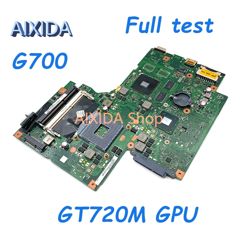 

Материнская плата AIXIDA 11S90003037 для ноутбука Lenovo IdeaPad G700, материнская плата HM76 SLJ8E DDR3 GT720M GPU, полный тест