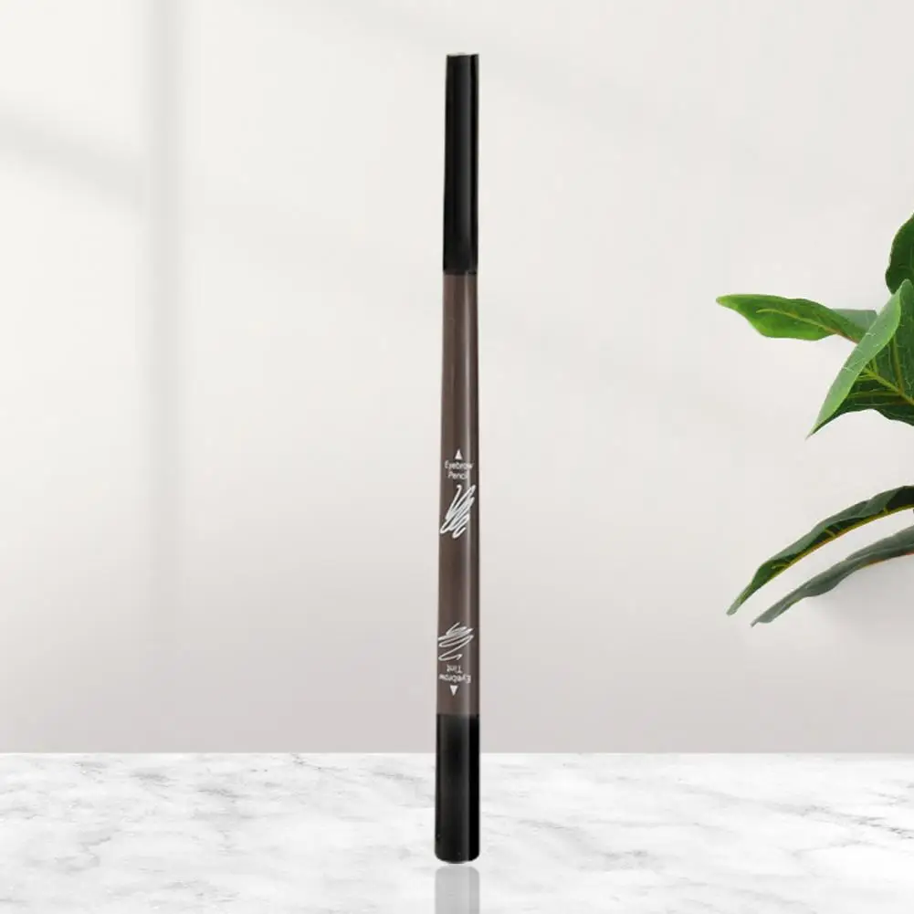 Модный двухсторонний стойкий карандаш для бровей с защитой от пота |