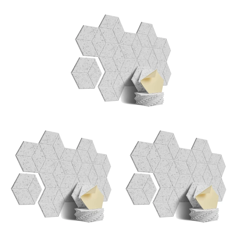 

36 упаковок акустической пены, самоклеящиеся звукостойкие панели, для звукоизоляции и акустической обработки (серый)