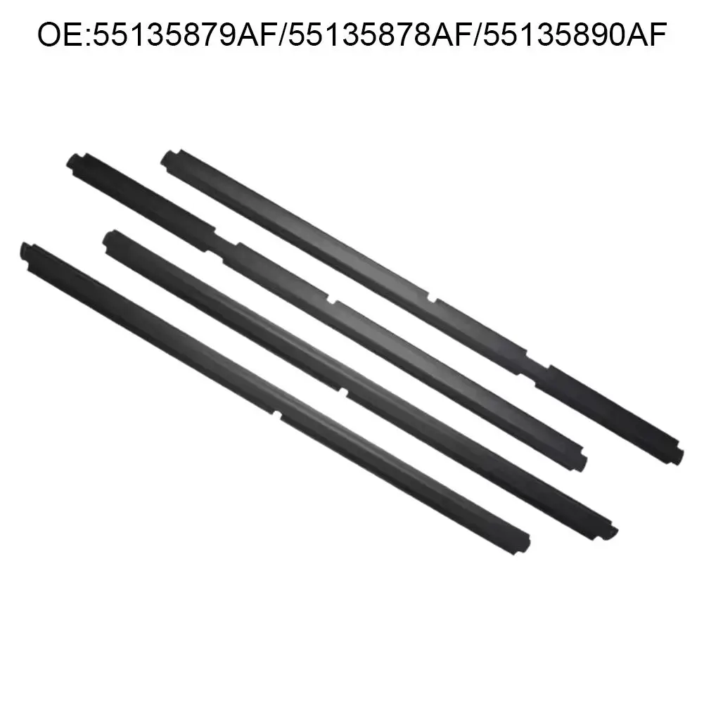 

4 шт. уплотнители накладки на переднее и заднее окно 55135890 AF/ 55135891 AF/ 55135878 AF/ 55135879 Уплотнения AF для Grand Cherokee II WJ WG 1998-2005 гг.