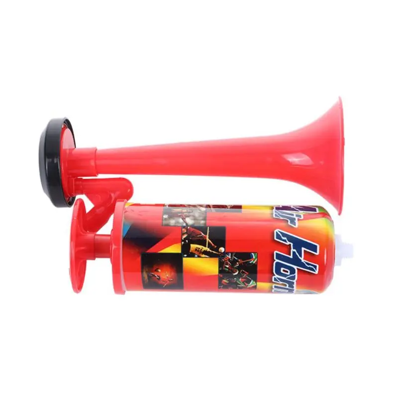 

Hand Push Air Blower Cheerleading Horn Sport Meeting Cheer Club Trumpet Kids Toys for Children Soccer Pump Games Speaker