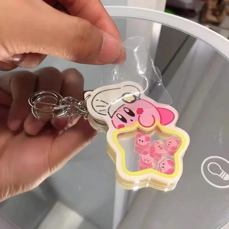 Брелок Kirby Shakeable Kawaii подвеска на рюкзак для девочек милый автомобильный брелок