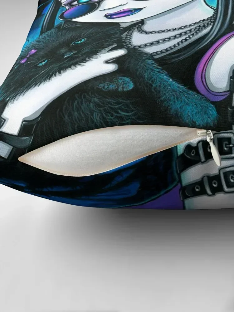 Ameila Vampire Moon Black Cat Blue Castle Fairy от Myka jelina декоративная подушка чехлы для диванов