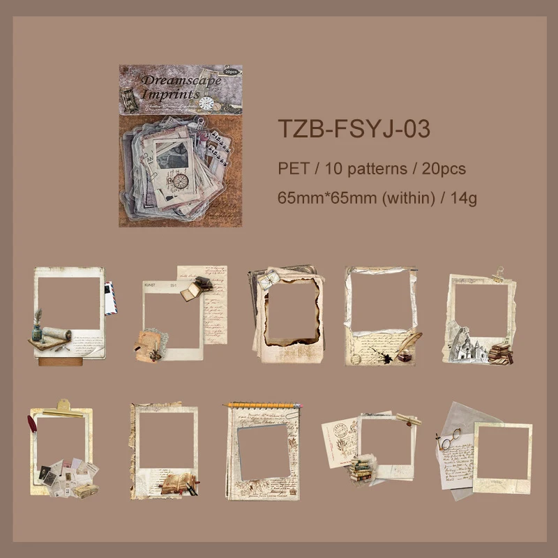 

Jianwu стикеры для журналов "Жизнь отпечаток"