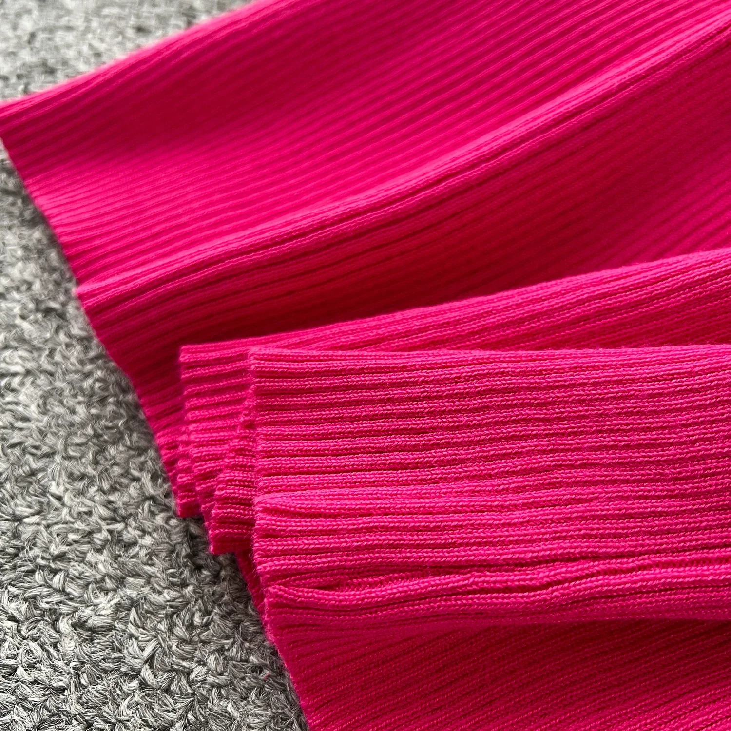 Шикарные вязаные женские комплекты из двух предметов винтажный топ с круглым