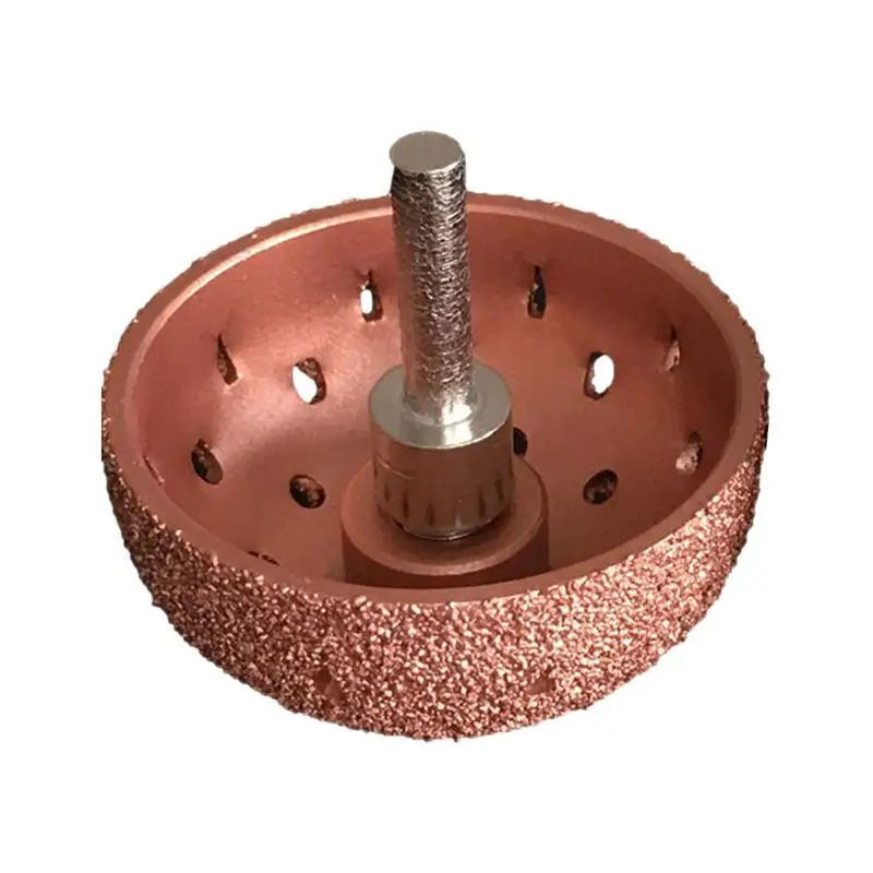 

Grinding Head Tire Polished Ball 70 Grits Tungsten Steel Bowl Type Grinder Buffing Wheel Bowl Type Grinding Head Buffing Wheel