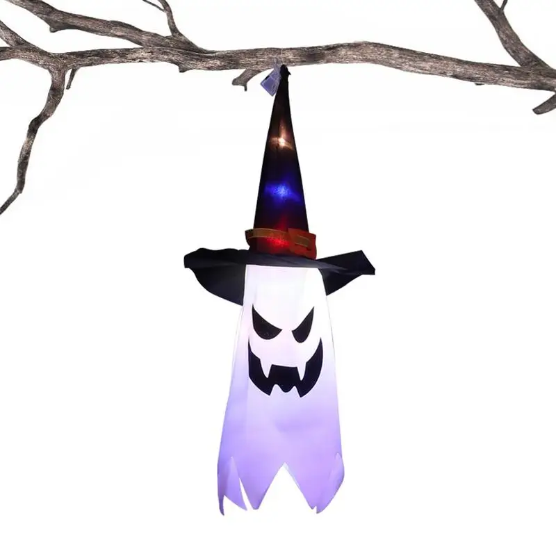 

Светящиеся головные уборы Witch Hat для Хэллоуина для мужчин, светящиеся головные уборы ведьмы с 3 фоторежимами, идеально подходят для гостиной, Хэллоуина