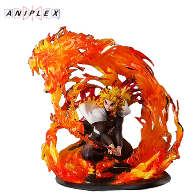 

ANIPLEX+ Demon Slayer Kimetsu no Yaiba: Mugen Ressha-Hen Rengoku Kyoujurou Figures Models Anime Toys Gifts Doll Ornaments statue