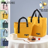 thermal insulation lunch bags can hold water portable lunch box bag