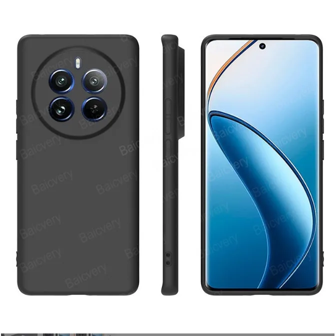 Задняя крышка из ТПУ и силикона для Realme12 Pro