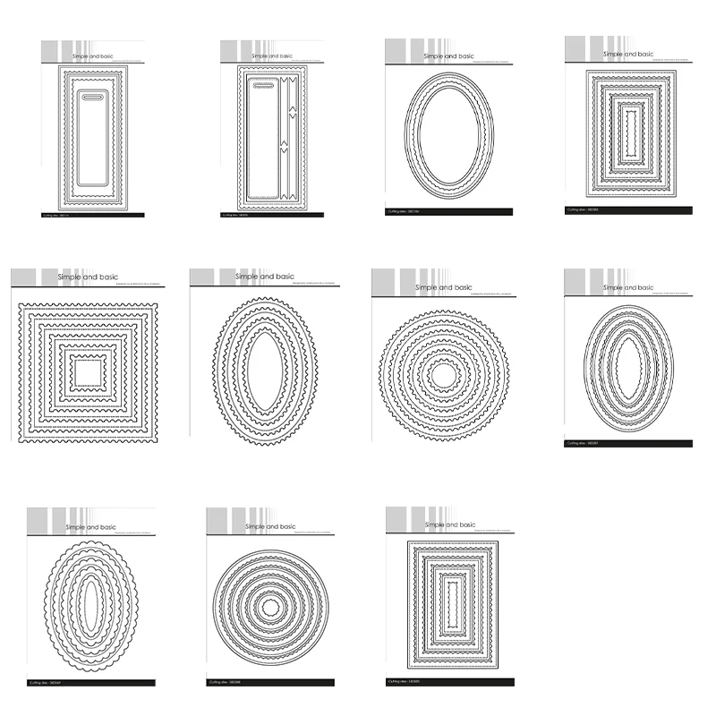 

Door Oval Square 2023 New Metal Cutting Dies For Diy Scrapbooking Crafts Maker Photo Album Stencil Template Handmade Decoration