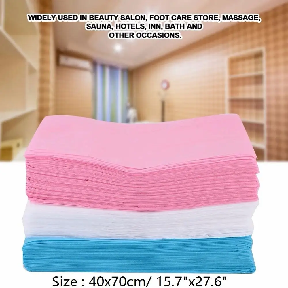 100 одноразовых простыней из нетканого материала для спа-салона чехол стола
