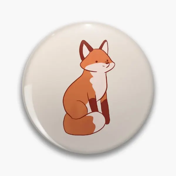 Милая лисица иллюстрация мягкая булавка для одежды женское украшение ювелирные