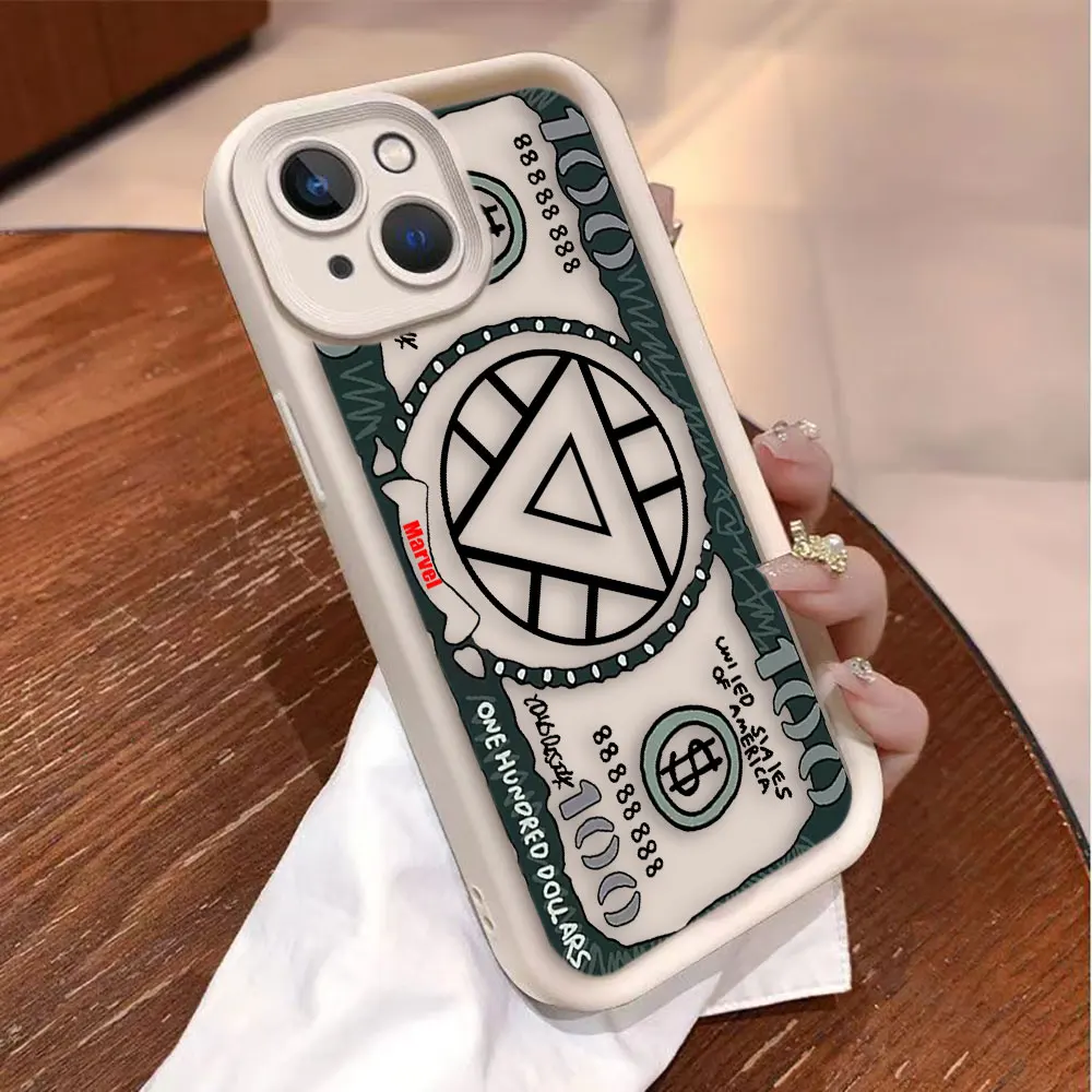 Mavel Money Железный Человек-Паук Женский чехол для Realme C21Y C30 C33 C35 C53 C55 C65 C67 4G 12 11 8 8I 7I 5 GT 3