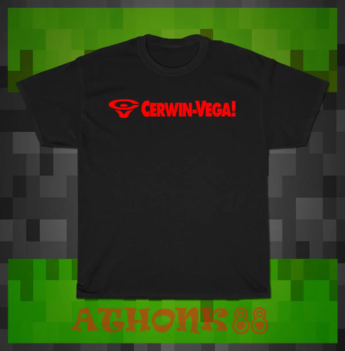 

New Men's Tee For CERWIN VEGA MEN'S T-SHIRT