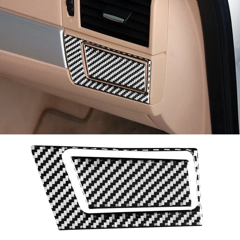 

Для BMW- X3 E83 2006-2010, мягкий держатель из углеродного волокна для пассажирского водяного стакана, декоративная крышка, отделка, стикер, аксессуа...