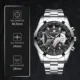 2022 New Mens Sports Watches Fashion Stainless Steel Luxury Luminous Waterproof Calendar Quartz Men's Watches Relogio Masculino Other Image
