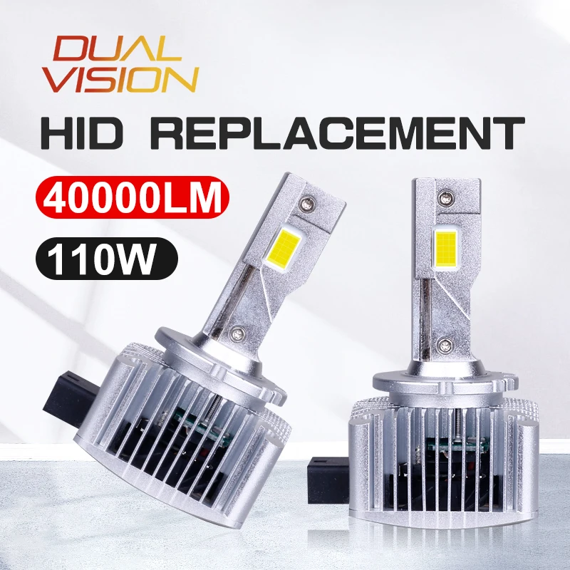D1S светодиодный D1S D3S 40000LM 110W D2S D4S D8S HID Автомобильные фары D1R D2R D3R D4R D1C D2C D3C 6000K белые CSP-чипы 55W 35W ballast 12V