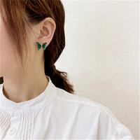 new female butterfly stud earrings for women bohemian fashion jewelry 2021 accessories